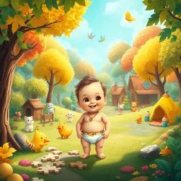Diaperland: Kingdom of Giggles - Text-based game