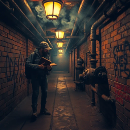 Steam Whispers: The Underbelly of SF - Text-based game