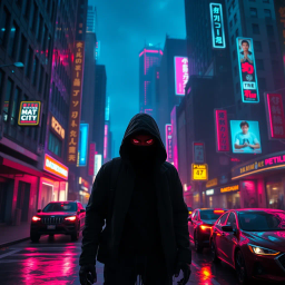 Cyberpunk Thriller text games
