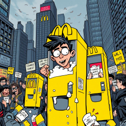 McFlurry Mayhem: The Great Ice Cream Heist - Text-based game