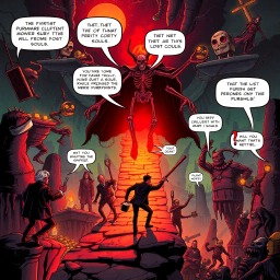 Purgatory Inc.: Death's Debt Collectors - Text-based game