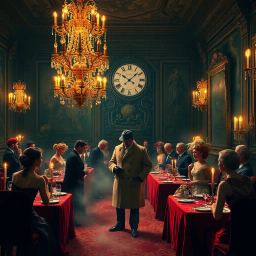 Whose Hello? Conundrum at the Banquet - Text-based game