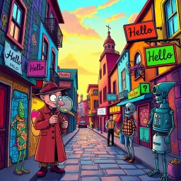 Whose Hello? - Text-based game