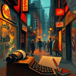 Whose Hello? - Text-based game