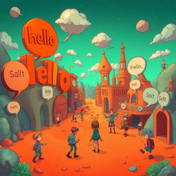 Whose Hello? - Text-based game