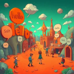 Whose Hello? - Text-based game