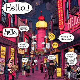Whose Hello? - Text-based game