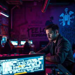 Tech Thriller text games