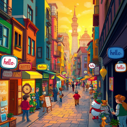 Whose Hello? - Text-based game