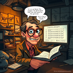 Fossil Fiasco: A Paleontologist's Conundrum - Text-based game