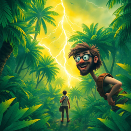 Zap Happy: The Eboe Adventure - Text-based game