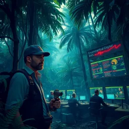 Carbon Conspiracy: The Amazon Gambit - Text-based game