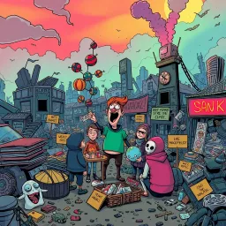 Pandemonium Pals - Text-based game