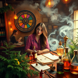 Scented Journeys: Fragrance of Time - Text-based game