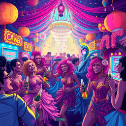 Carnival of Debauchery - Text-based game