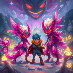 Monstrous Encounters - Text-based game