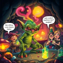 Goblin Charm Offensive - Text-based game