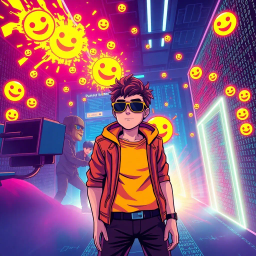 Emoji Siege: The Chatroom Chronicles - Text-based game