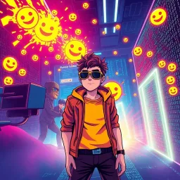 Emoji Siege: The Chatroom Chronicles - Text-based game