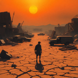 Whispers of the Wasteland - Text-based game