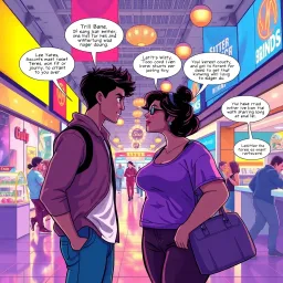 Infatuation at the Mall - Text-based game