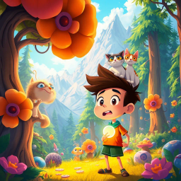 Paws and Claws: The Feline Curse - Text-based game