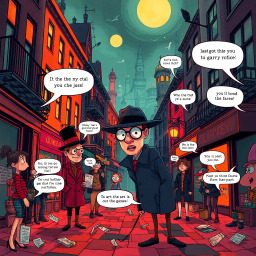 Whodunit? The Case of the Framed Detective - Text-based game