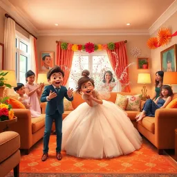 Bridal Ruckus - Text-based game