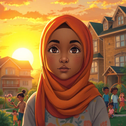 Hijab & Heartstrings - Text-based game