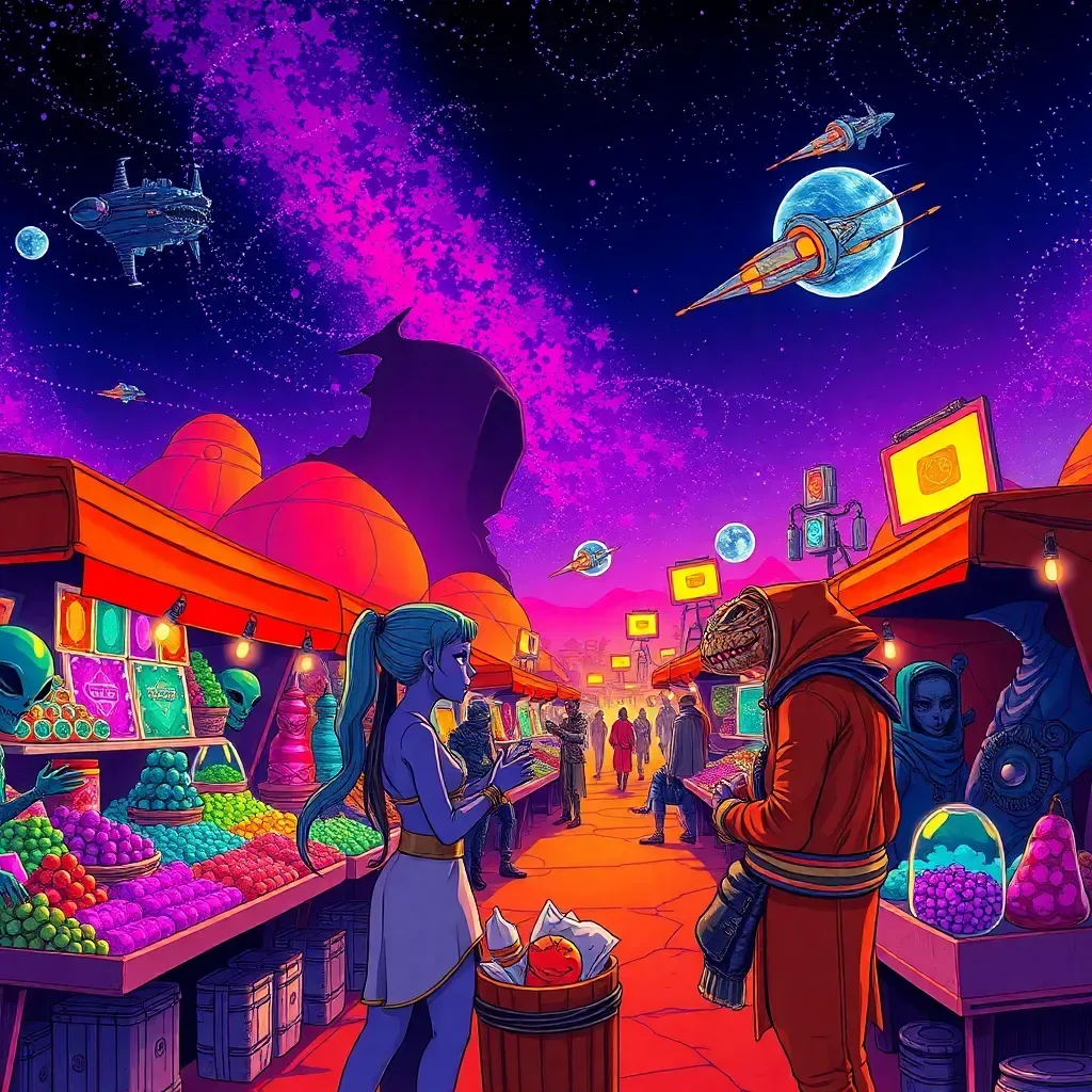 Galactic Bazaar: Trade Wars