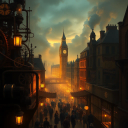 Steam & Soot: Parliament's Shadows - Text-based game