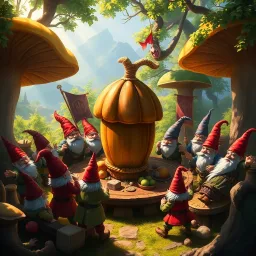 Gnome's Gambit - Text-based game