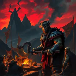 Orc Wars: Feuds of the Fallen - Text-based game