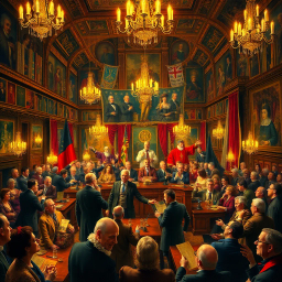 Parliamentary Pandemonium - Text-based game