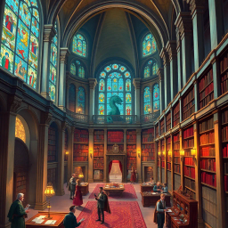 Biblioteca Magna: The Noble's Quest - Text-based game