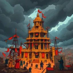 Temple of the Twisted Nobles - Text-based game