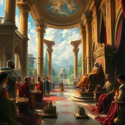 Pillars of Power - Text-based game