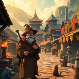 Elder's Quest: The Holy Hunt - Text-based game