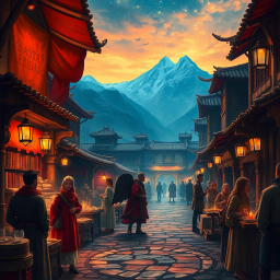 Masterworks of the East - Text-based game