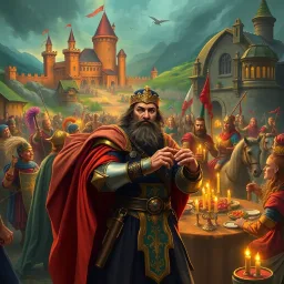 Vassal Quest: The Rumble for the Realm - Text-based game