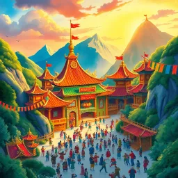 Temple of Whimsical Deities - Text-based game