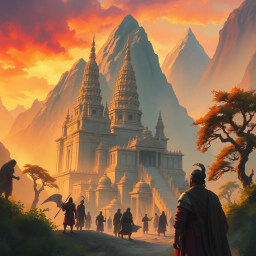 Temples and Terrors - Text-based game