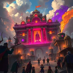 Temple of Discord - Text-based game