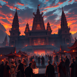 Temple Tyranny - Text-based game