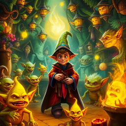 Goblin Breeder: A Mage's Apprentice Tale - Text-based game