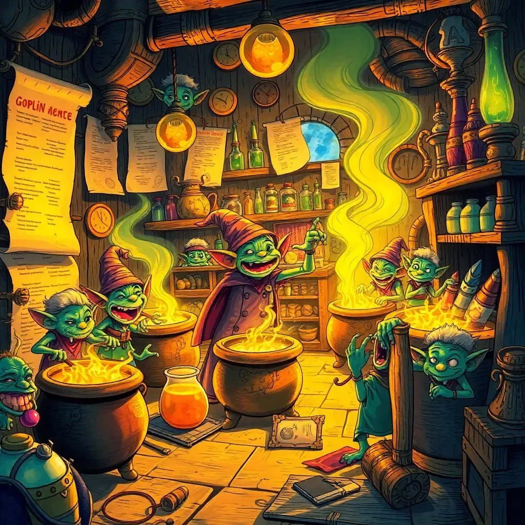 Goblin Management: A Mage's Apprentice Tale