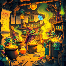 Goblin Management: A Mage's Apprentice Tale - Text-based game