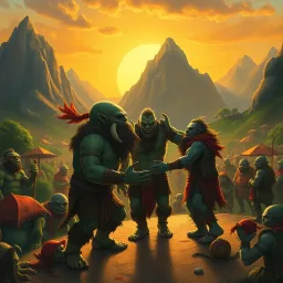 Orc's First Dance - Text-based game