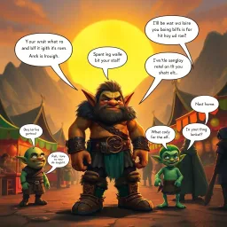 Orcish Heartstrings - Text-based game