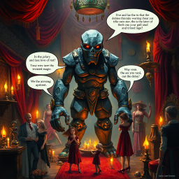 Golem Guard: Harem Havoc - Text-based game